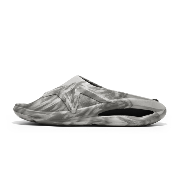 [Flow] Unisex Arch Support Slide Sandals  - LIGHT GREY-DARK GREY - 5